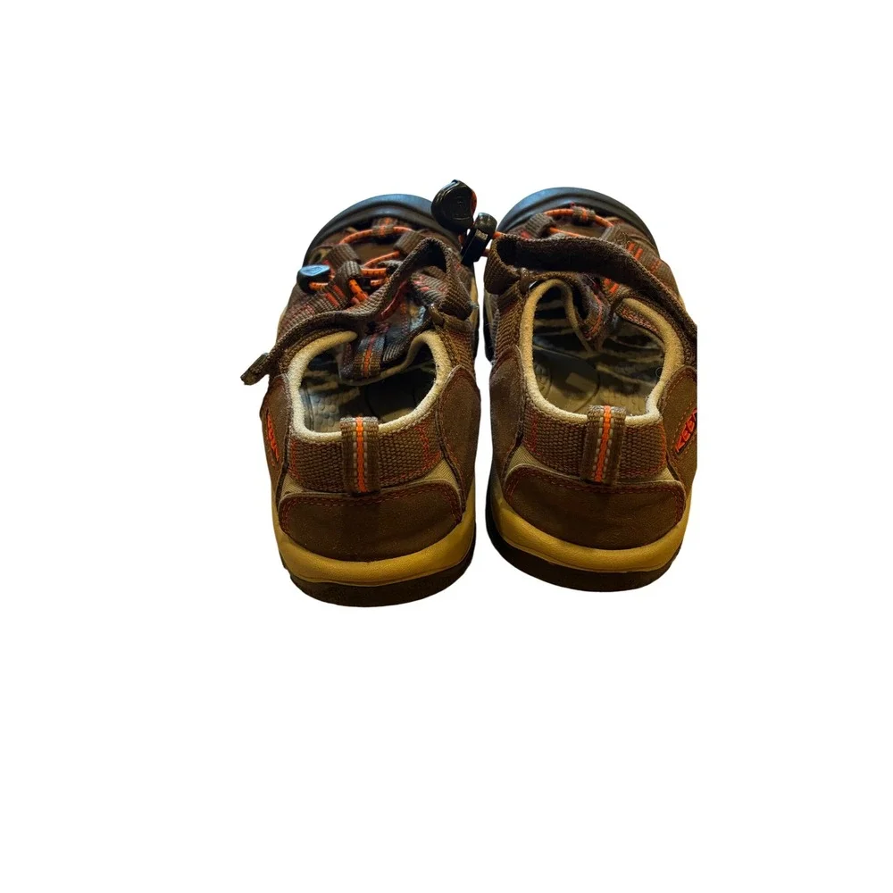 Keen Newport H2 (closed-toe sport sandal) — kids' size US 2 brown/olive
